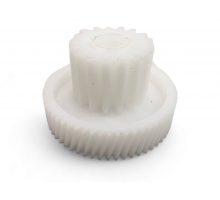 Шестерня для мясорубки Redmond DR510, D50/d28, L30, Z59/17 Кос/Прям