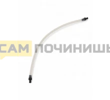 6764995 Трубка ( 1 ШТ ) силиконовая с двумя штуцерами для кофемашин Bosch, Siemens, Nivona, Melitta, Jura, Miele Rotel, 0068388, 0100858, NABAKS04
