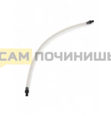 6764995 Трубка ( 1 ШТ ) силиконовая с двумя штуцерами для кофемашин Bosch, Siemens, Nivona, Melitta, Jura, Miele Rotel, 0068388, 0100858, NABAKS04