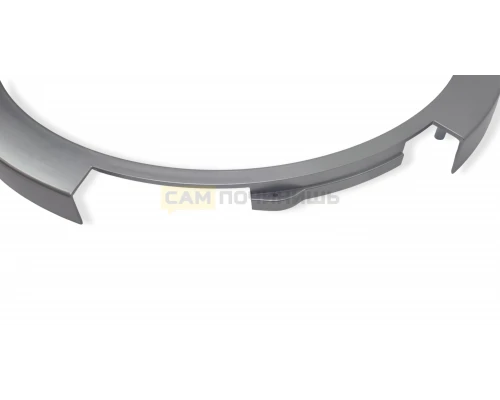 Обрамление люка серое. Bosch, Siemens 00673907, 673907, 747545