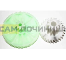 Блок шестеренок для мясорубок Kenwood MG350 (KW715563 + KW715564) SKW004, KW017