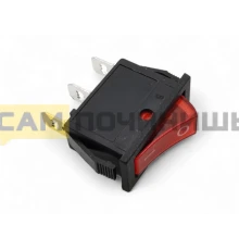 Выключатель одноклавишный, 3 контакта, KN004, KN027