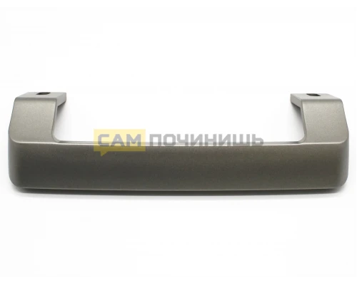 Ручка дверцы холодильника Beko, серебристая 4872690400, зам. 4900060400