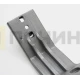 Ручка дверцы холодильника Beko, серебристая 4872690400, зам. 4900060400