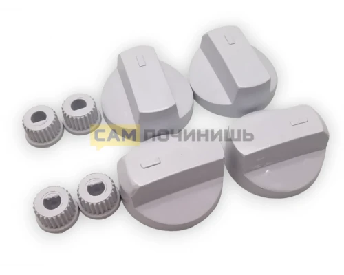 0046797 Комплект ручек универсальных, белых