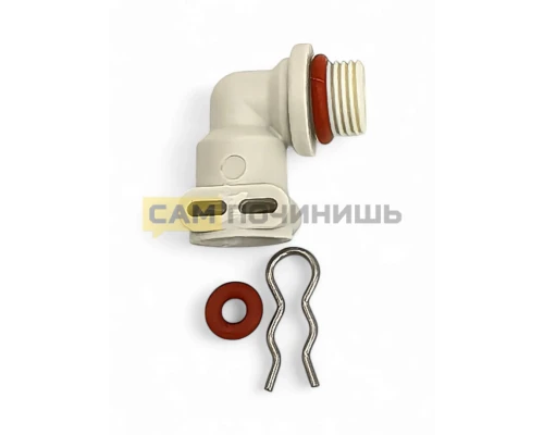 Переходник от помпы для кофемашин Bosch, Jura, Nivona (угол 90°) 00426679