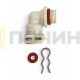 Переходник от помпы для кофемашин Bosch, Jura, Nivona (угол 90°) 00426679