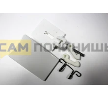 Ручка люка, белая для стиральных машин Ardo/Whirlpool WL084, зам. 481949869162, 481949869837, DHL002WH