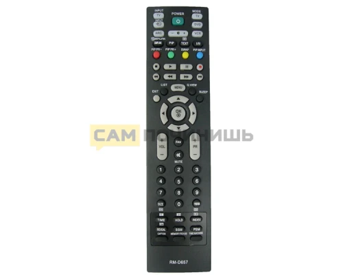 T0296 ТВ пульт универ.RM-D657 (LCD/LED LG)