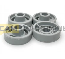 С00056347 Ролики нижней корзины ПММ Indesit, Whirlpool, комплект 4 шт