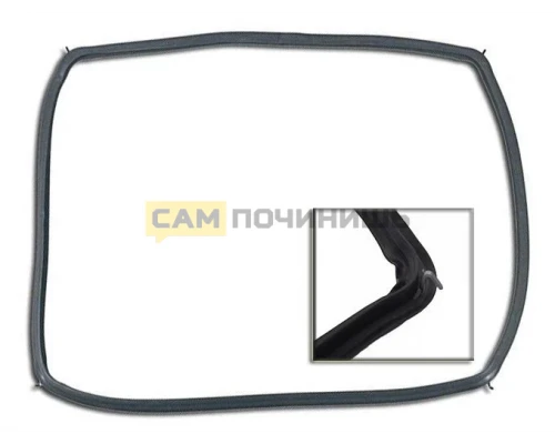Уплотнитель двери духовки (440x325mm) Bosch 00626168, COK704BO