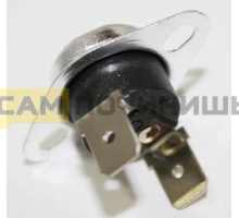 Термостат (таблетка) для водонагревателей KSD302 биметаллический 60/77°C. T00048,  100315