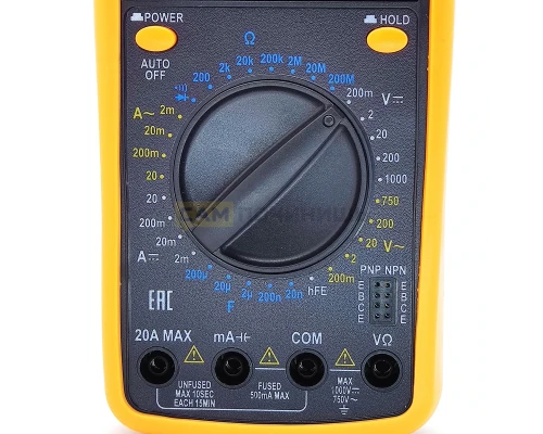 T0857 Мультиметр DT9205A INM28