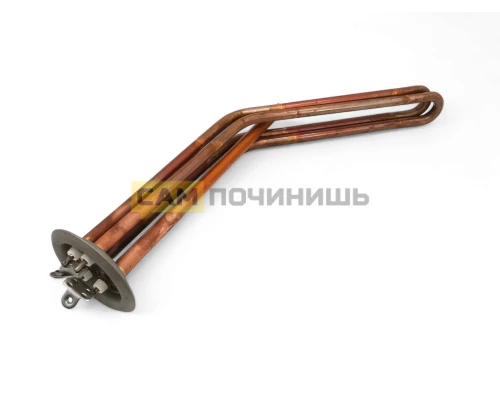 ТЭН для водонагревателя 2000W, Thermowatt, медь, RF=64мм, М6под анод, клеммы под винт, L=295мм, 3401478