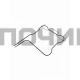 ТЭН для духовки нижний 1100-1150 Вт HOTPOINT-ARISTON, INDESIT, IKEA, WHIRLPOOL, C00857852, С00526531, C00385328, 481010836653, 488000526531, COK120ID