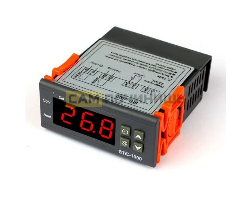 T5385 Терморегулятор, контроллер, регулятор температуры STC-1000 220В