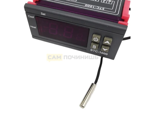T5385 Терморегулятор, контроллер, регулятор температуры STC-1000 220В
