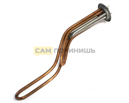 ТЭН для водонагревателя Ariston, Thermex 2000 Вт (1300+700) RF64 Медь L=350мм, 3401336, wth006tx, 641488, 20053