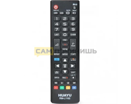 T2065 Пульт ТВ универсальный HUAYU RM-L1162 (LCD/LED LG)