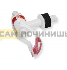 KL005KR Кран кружка красный, резьба наружная T00006