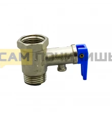 Клапан предохранительный обратный для водонагревателей 1/2" 8 бар 100508