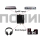 T4468 Аудио конвертер Toslink (Оптический) - RCA (Тюльпан)