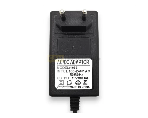 T5454 Адаптер питания AC-DC Adapter 19v 0.6A 5.5x2.5mm (150шт/к)