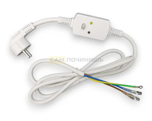 Кабель с УЗО для водонагревателей, универсальный PRCD01, WTH219UN, 69971