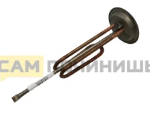 ТЭН для водонагревателя 1500 Вт, медь, фланец 92мм, 20098