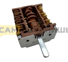 Переключатель режимов конфорки 46.27266.813 (Ariston, Indesit) 250V 16A, 7 поз. EP107