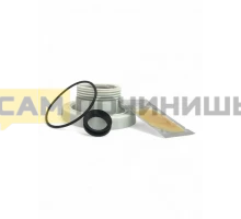 cod098 !Суппорт в сборе пластик (резьба почасов, левая)+сальн.V-RING, зам.4071430963,4071374096, SPD002ZN