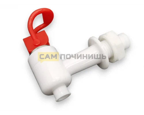 KL003KR Кран для кулера красный  !!! T00004