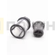 Фильтр в сборе (тонкой и грубой очистки) для ПММ Indesit, Ariston 256571, 256572,C00256571+C00256572