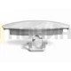 Ручка дверцы люка СМА Zanussi, Electrolux, Aeg. DHL008ZN, 50294509000 зам.4055055653, DHL003ZN