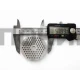 Решетка для мясорубки Panasonic, Scarlett, Vitek мелкая D53мм Отв-3мм PS005, AMM08C-180