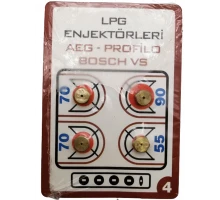 0015892 Форсунки (Жиклер) (4шт) для газовой плиты LPG Bosch Siemens
