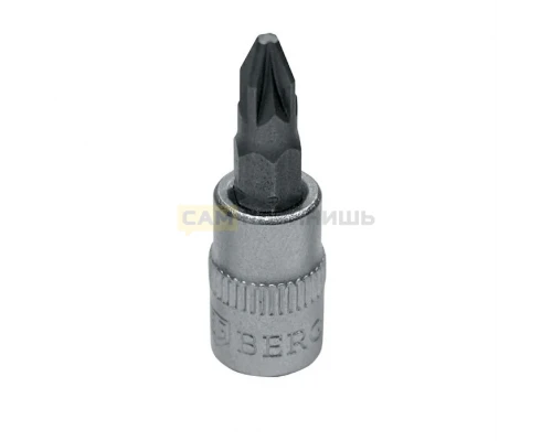 Бита-головка BERGER Pozidriv BG2196, 1/4", PZ2 INS008UN