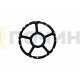 Решетка круглая конфорки для газовой плиты, D=154мм, эмаль, T154RE