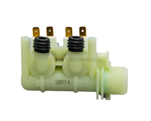 Клапан для стиральных машин 2Wx90 Indesit/Ariston VAL020ID, зам. 066518, 194402, 62АВ024, 62АВ018, AR5200