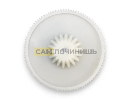 Шестерня для мясорубки Ротор, Дива, D=81.5/35-22, H=22.5, Z=99/18 кос/прям, 14.40-RR, RT002