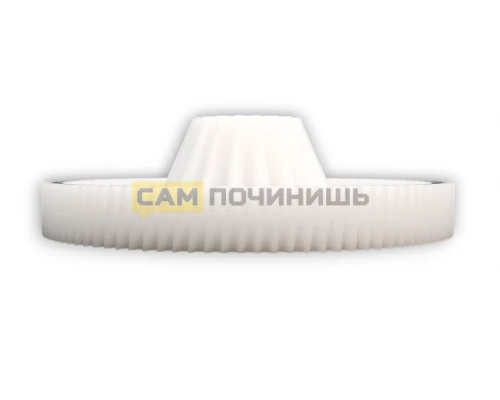 Шестерня для мясорубки Ротор, Дива, D=81.5/35-22, H=22.5, Z=99/18 кос/прям, 14.40-RR, RT002