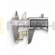 Переходник для кофемашины BOSCH, MELITTA, JURA, NIVONA (угол 90°) (в комплекте 2 прокладки+2скобы) 00426662