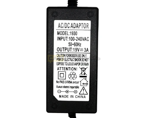 T4931 Адаптер питания AC-DC 19V 3A 5,5mm