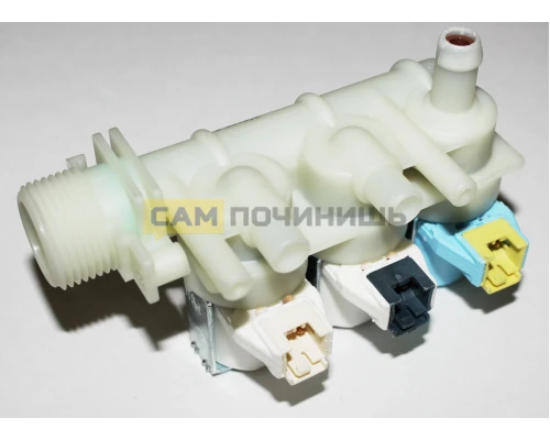Электроклапан для стиральных машин 3Wx90 Indesit/Ariston  Merloni 110333, зам. 097393
