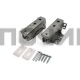 Петли для холодильника Whirlpool, Indesit, Kaiser, Ariston, AEG, Electrolux, Zanussi, Комплект 2шт, C00636779, DHF205WH, 636779 , 481231018626