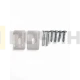 Петли для холодильника Whirlpool, Indesit, Kaiser, Ariston, AEG, Electrolux, Zanussi, Комплект 2шт, C00636779, DHF205WH, 636779 , 481231018626