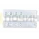 Крепеж-направляющие фасада двери холодильника Miele, Smeg, Liebherr 9086322, 1878720, 015730361