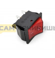 KN002 Выключатель универсальный 1кл/4кон 16А 250В KCD4, SWT703UN